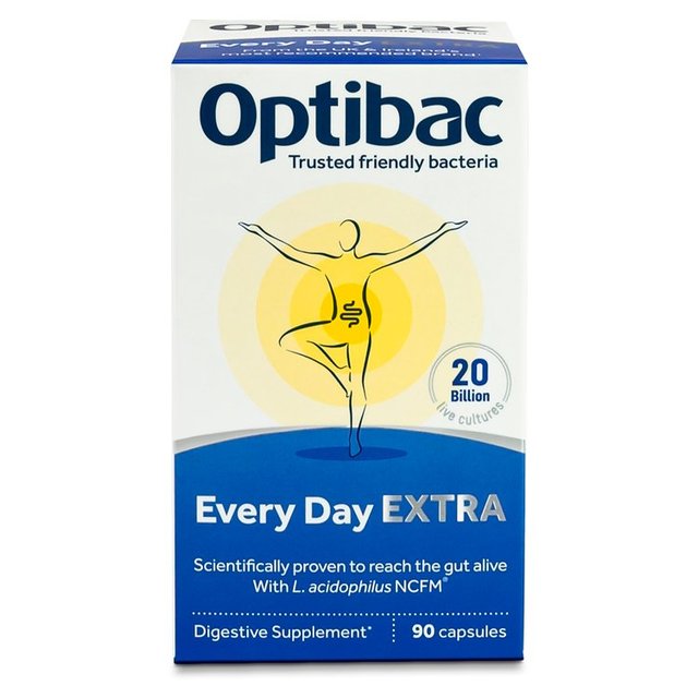 Optibac Probiotics Every Day Extra 90 Capsules, 90 Per Pack