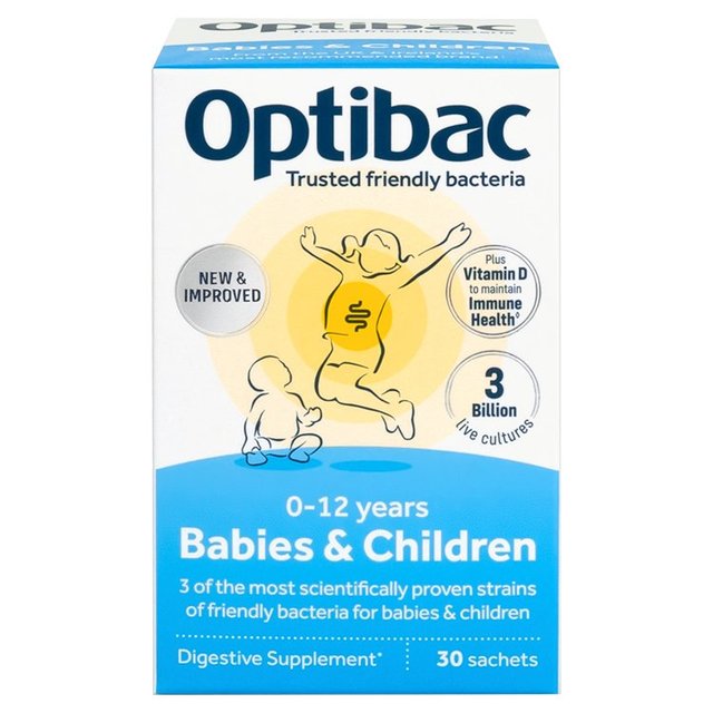 Optibac Probiotics Babies & Children 30 Sachets, 30 per Pack
