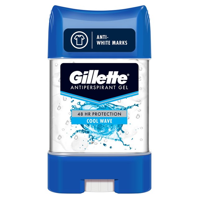 Gillette Antiperspirant and Deodorant Clear Gel Cool Wave, 70ml