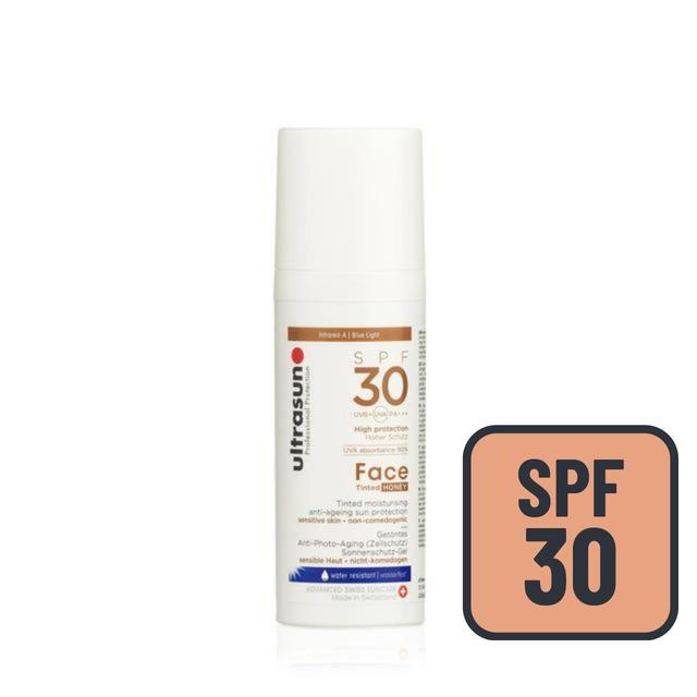 Ultrasun SPF 30 Face Tinted Sunscreen, 50ml