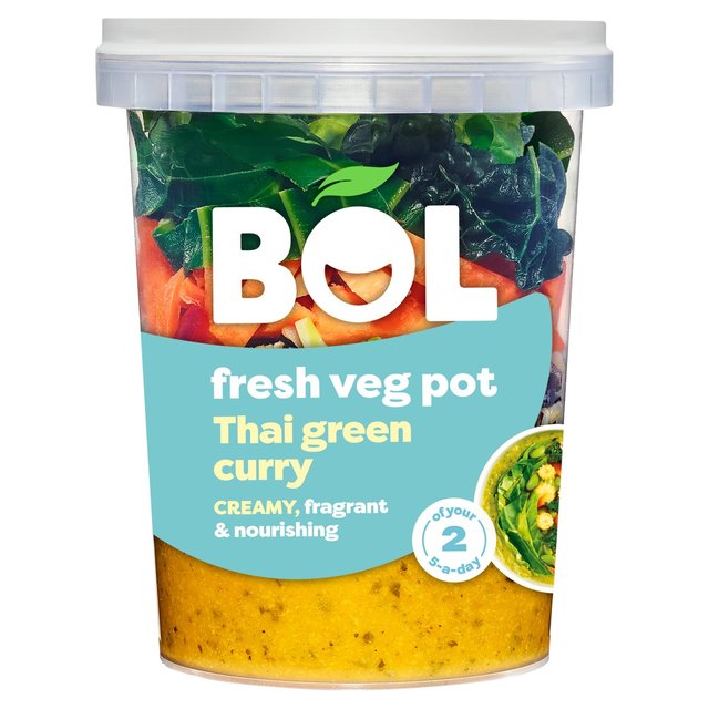 BOL Creamy Thai Green Curry Veg Pot, 345g