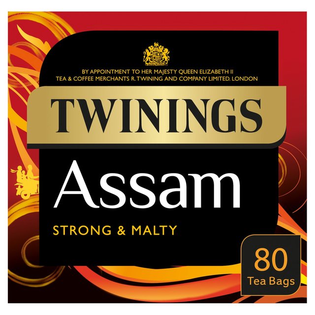Twinings Assam Tea, 80 Tea Bags, 80 Per Pack