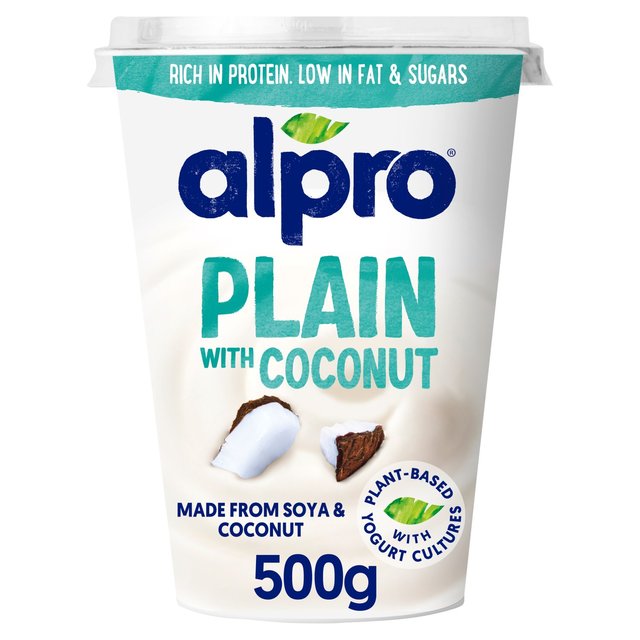Alpro Plain With Coconut Yoghurt Alternative, 500g