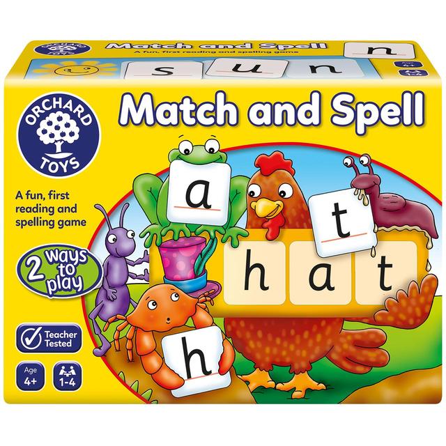 Orchard Toys Match & Spell, 5 Years+, 4 Years