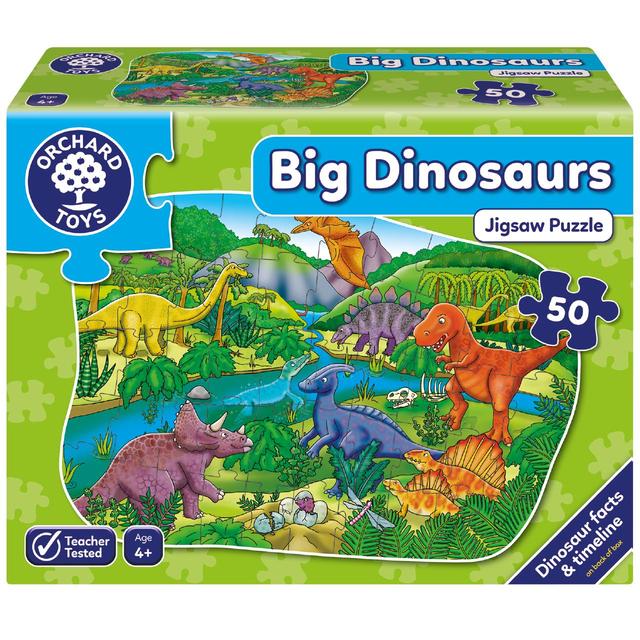 Orchard Toys Big Dinosaurs Puzzle, 5 Years+, 4 Years