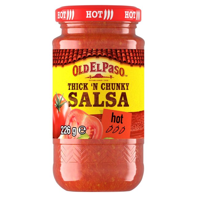 Old El Paso Thick & Chunky Hot Salsa, 226g