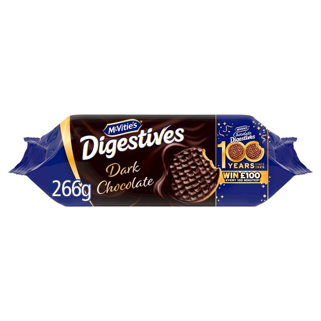 McVitie’s Dark Chocolate Digestive Biscuits, 266g