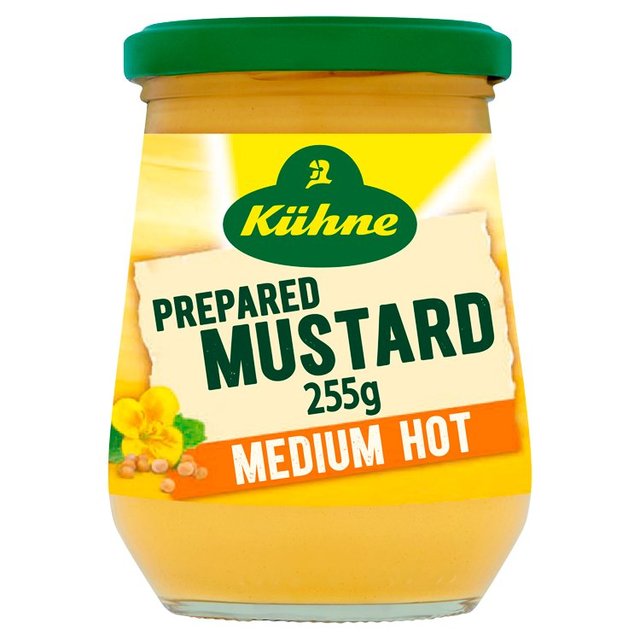 Kuhne Medium Hot German Mustard, 250ml