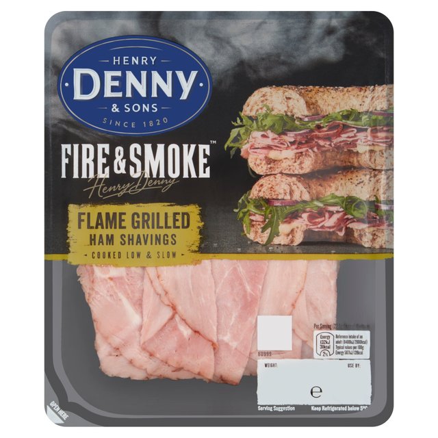 Fire and Smoke Fire & Smoke Fire Grilled Shaved Ham, 90g
