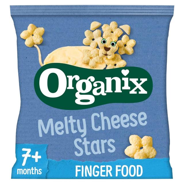 Organix Melty Cheese Organic Stars, 7 Mths+, 20g