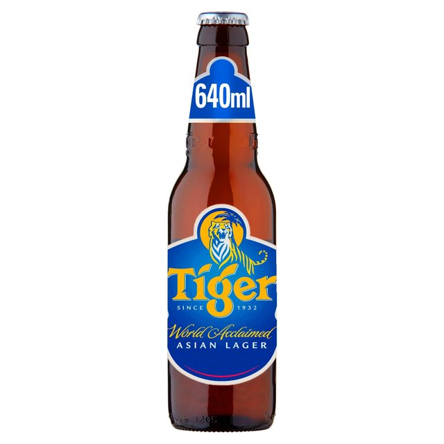 Tiger Lager Beer Bottle, 640ml