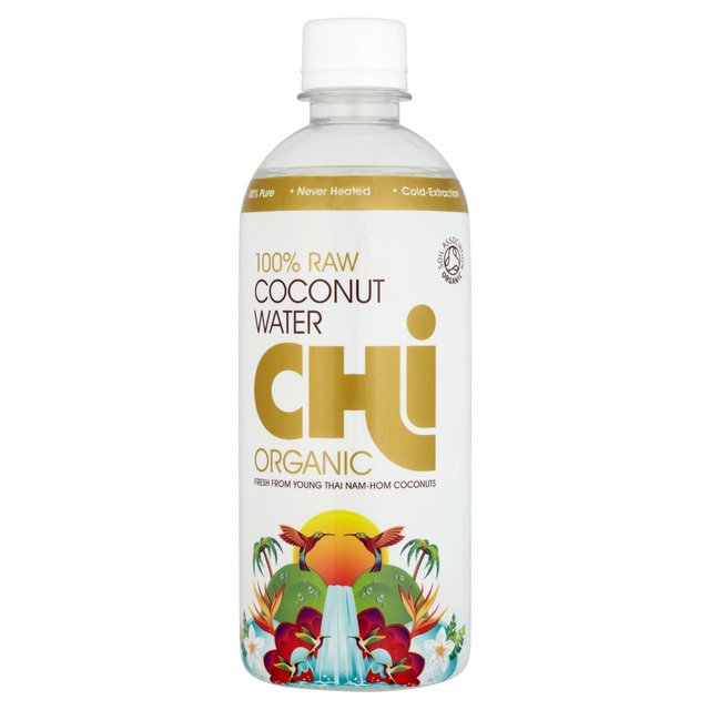 Chi 100% Organic Raw Nam Hom Coconut Water, 500ml