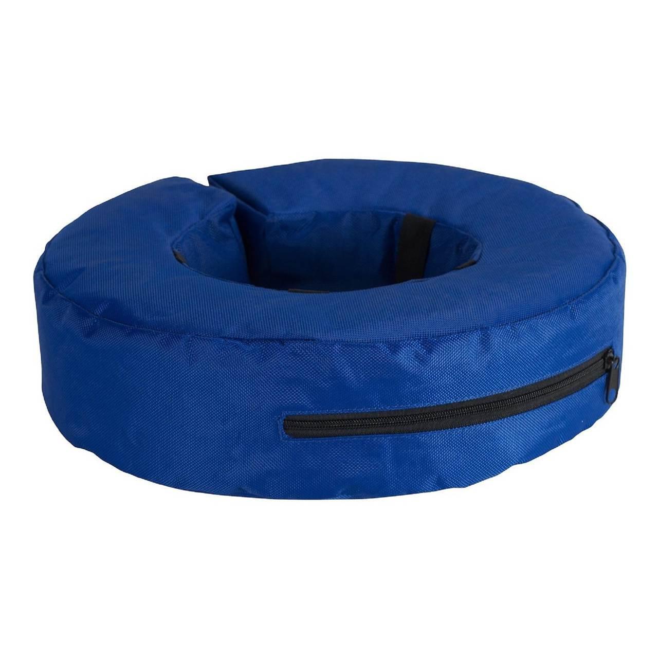 An image of Buster Inflatable Collar Blue Large