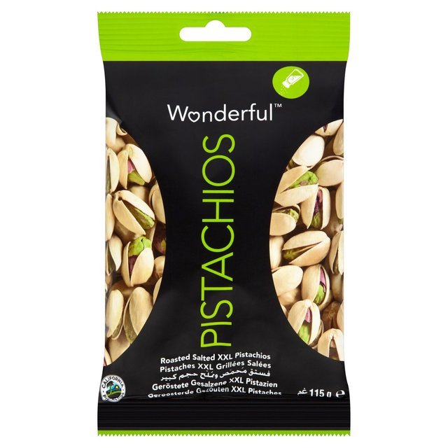 Wonderful Nuts & Fruit Wonderful Pistachios Roasted & Salted, 115g