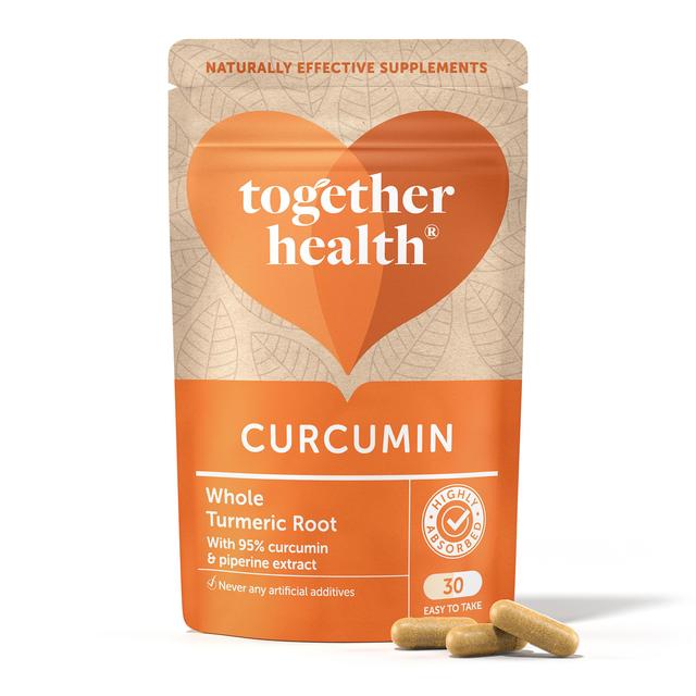 Together WholeHerb Curcumin & Turmeric Root Capsules, 30 Per Pack
