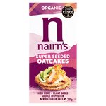 Nairns Organic Super Seeded Flaxseed, Chia & Sunflower Oatcakes