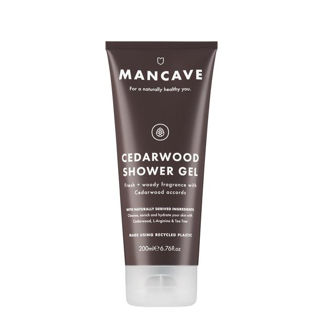 ManCave Cedarwood Shower Gel, 200ml