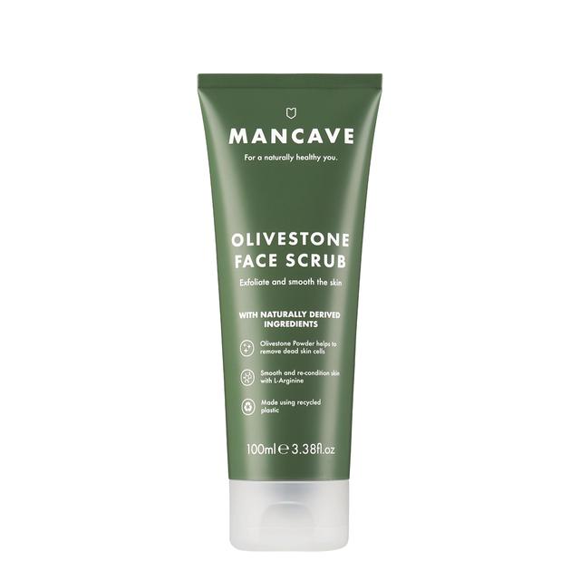 ManCave Olive Stone Face Scrub, 100ml