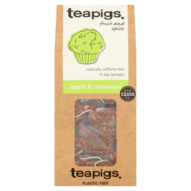 Teapigs Apple & Cinnamon Tea Bags, 15 Per Pack