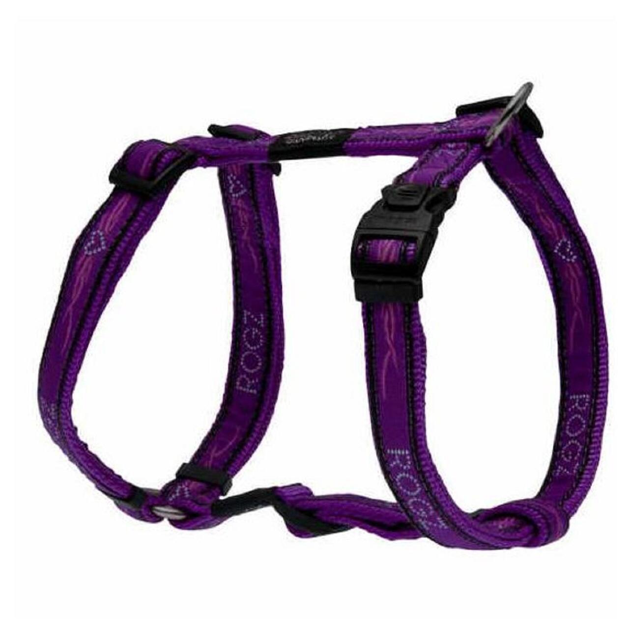 An image of Rogz Armed Response Harness Purple Heart