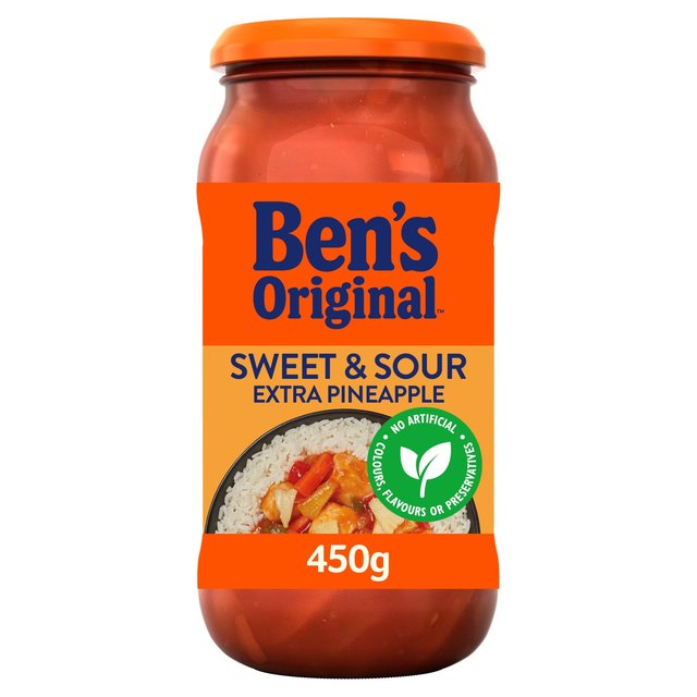 Ben’s Original Sweet & Sour Extra Pineapple Sauce, 450g