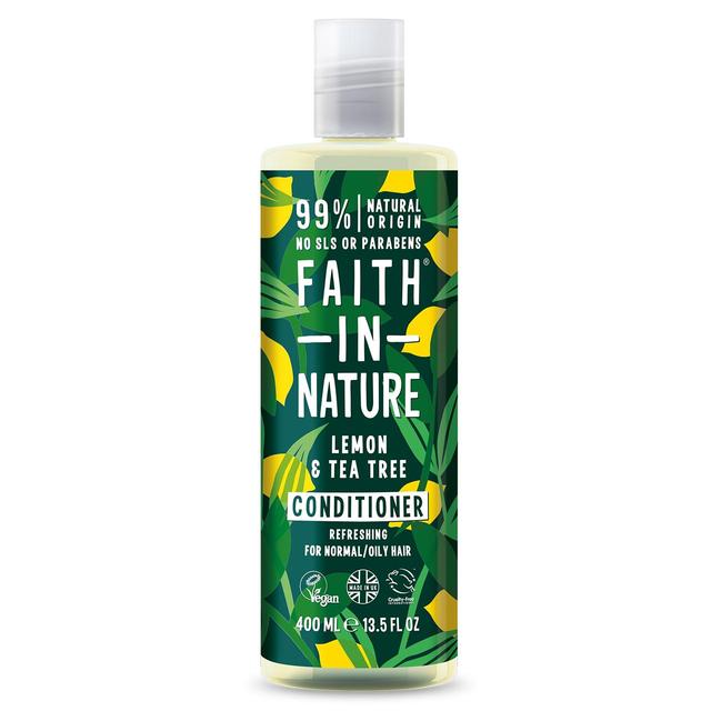 Faith in Nature Lemon & Tea Tree Conditioner, 400ml