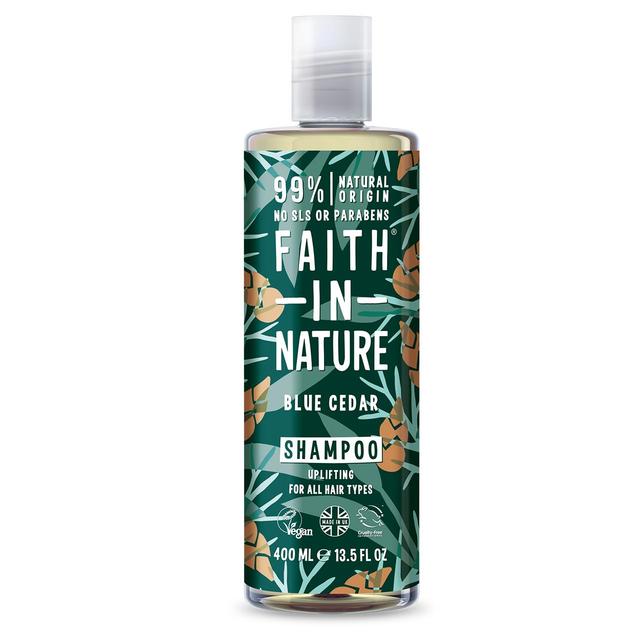Faith in Nature for Men Blue Cedar Shampoo, 400ml
