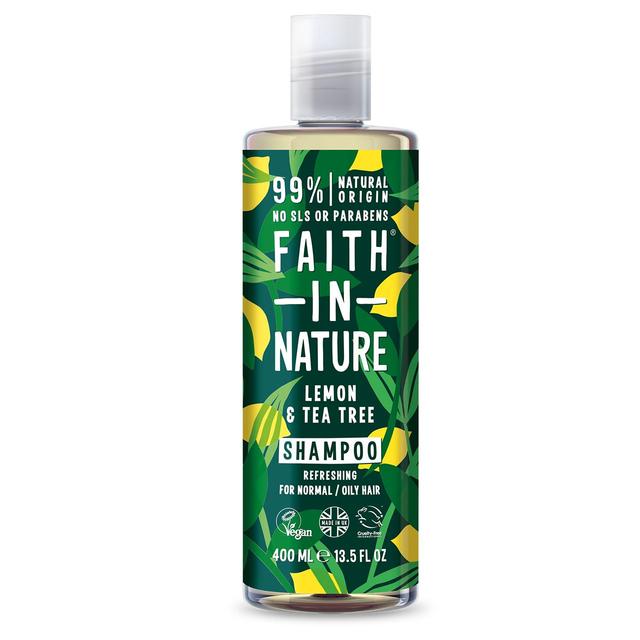 Faith in Nature Lemon & Tea Tree Shampoo, 400ml