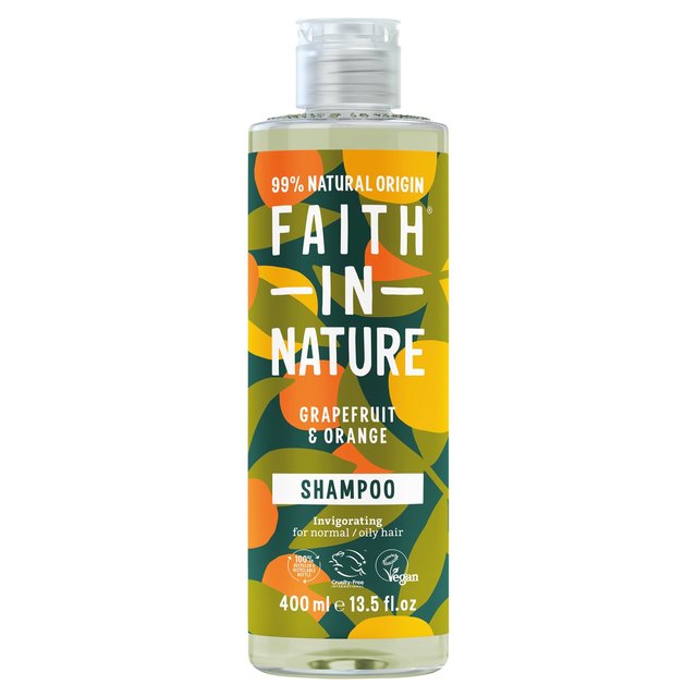 Faith in Nature Grapefruit & Orange Shampoo, 400ml