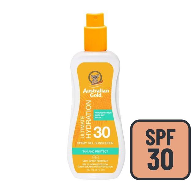 Australian Gold SPF 30 Sunscreen Clear Spray, 237ml