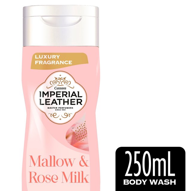 Imperial Leather Pampering Mallow and Rose Milk Shower Gel, 250ml