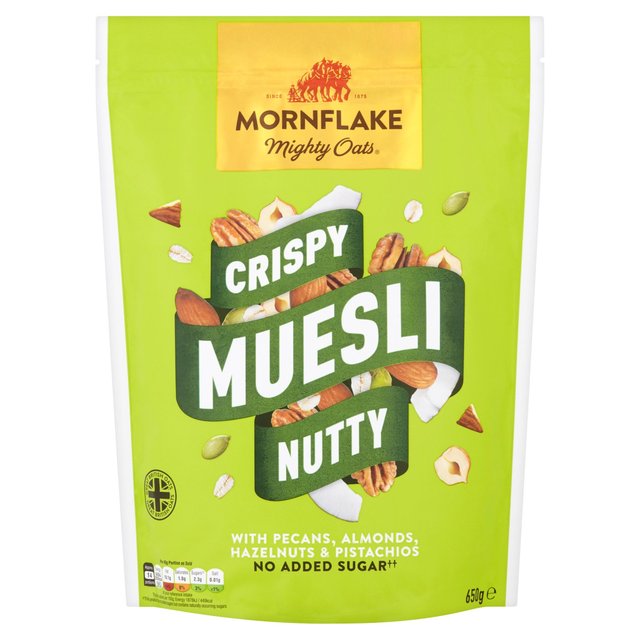 Mornflake Extra Crispy Notoriously Nutty Muesli, 650g