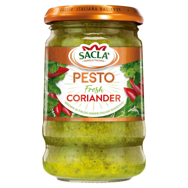 Sacla’ Fresh Coriander Pesto, 190g