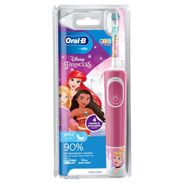 Oral-B Vitality Kids Princesses Electric Rechargeable Toothbrush, One Size