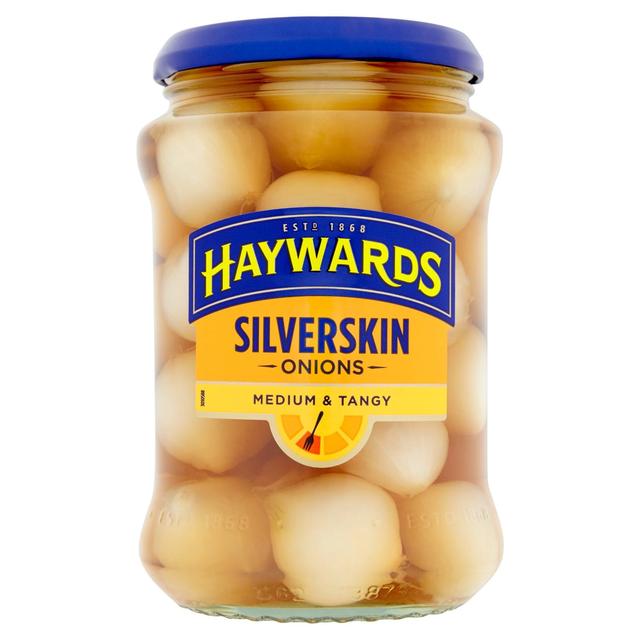 Haywards Medium & Tangy Silverskin Onions, 400g