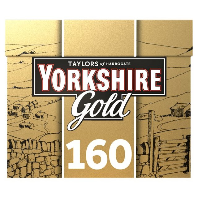 Yorkshire Tea Yorkshire Gold Teabags, 160 Per Pack