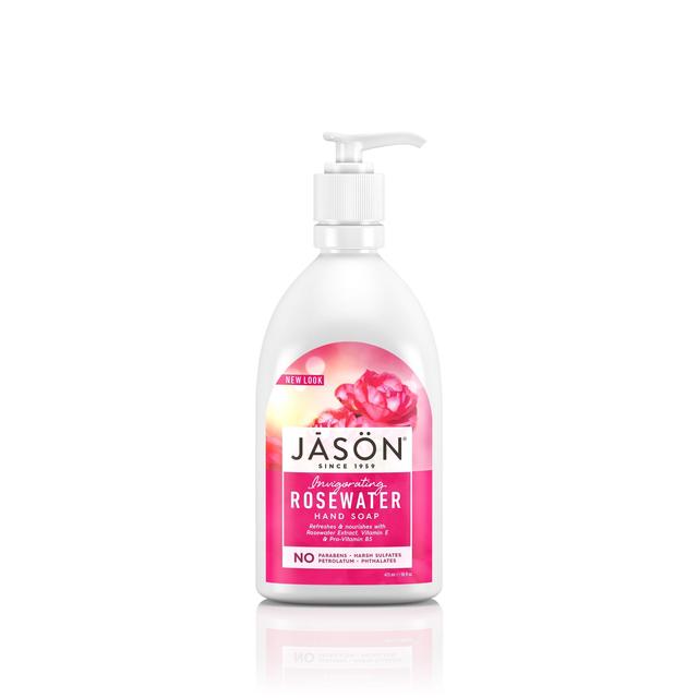 Jason Vegan Rosewater Hand Soap, 480ml