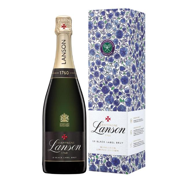 Lanson Black Label Wimbledon Limited Edition Brut Champagne NV, 75cl