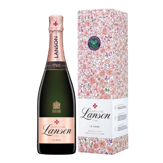Lanson Rose Wimbledon Limited Edition Champagne NV, 75cl