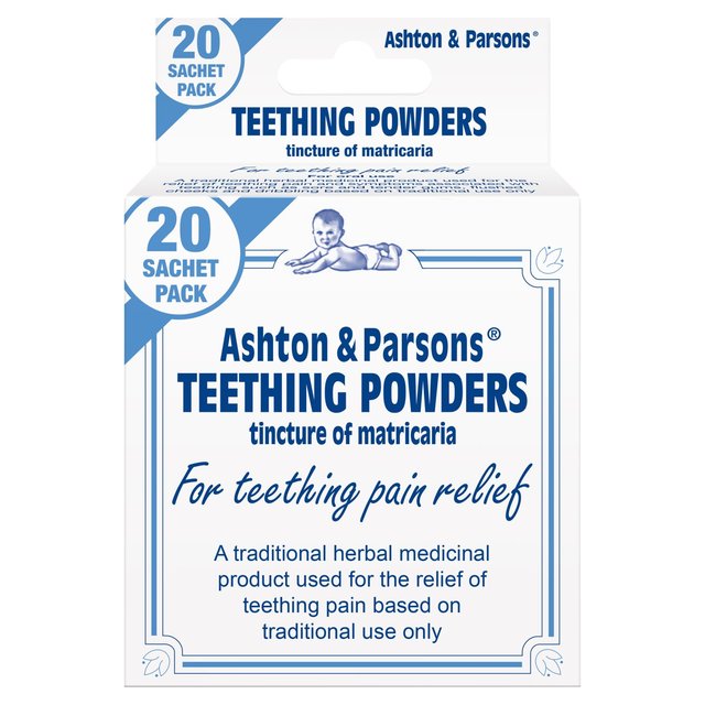 Ashton & Parsons Infants’ Teething Powders, 20 Per Pack