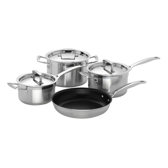 Le Creuset 3Ply Stainless Steel Pan Set from Ocado