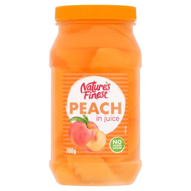 Nature’s Finest Peach Slices in Juice, 700g