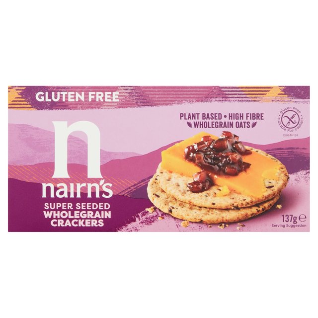 Nairn’s Gluten Free Seeded Cracker, 137g