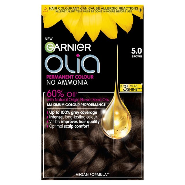 Garnier Olia 5.0 Brown Permanent Hair Dye