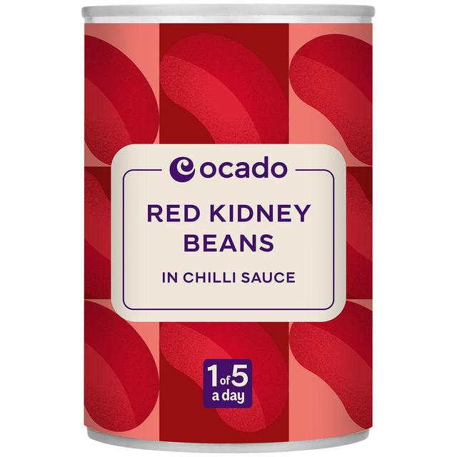 Ocado Red Kidney Beans in Chilli Sauce, 400g