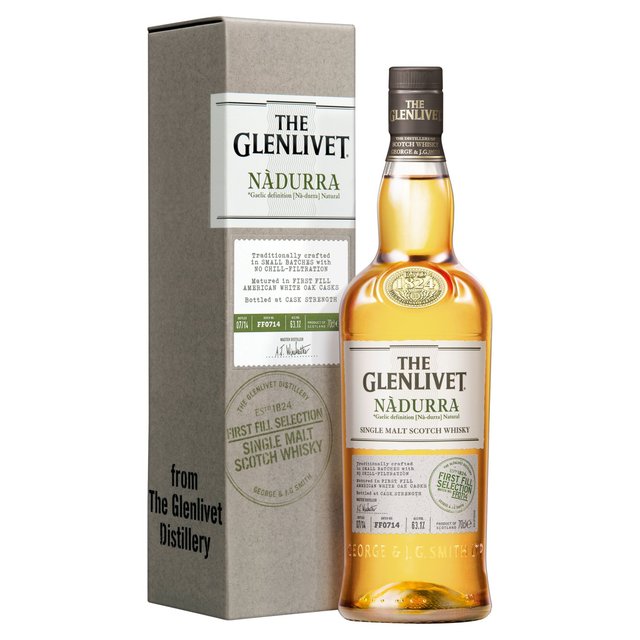 The Glenlivet Nadurra First Fill Single Malt Scotch Whisky, 70cl