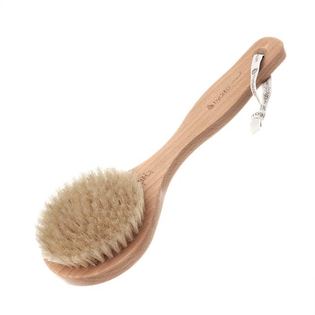 Hydréa London Classic Short Handle Body Brush With Natural Bristle, One Size