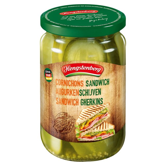 Hengstenberg Sandwich Gherkins, 330g