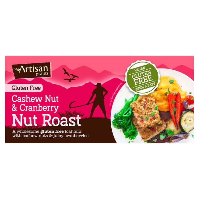 Artisan Grains Cashew & Cranberry Nut Roast Mix, 200g