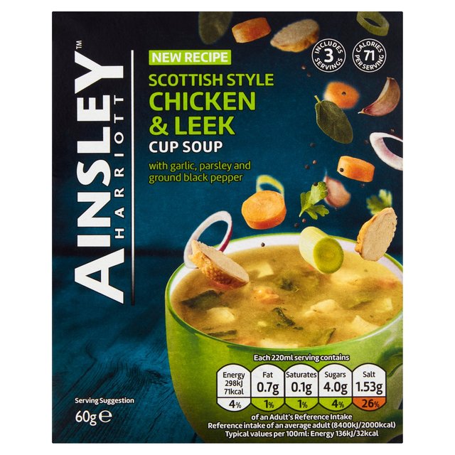 Ainsley Harriott Scottish Chicken & Leek Cup Soup, 60g
